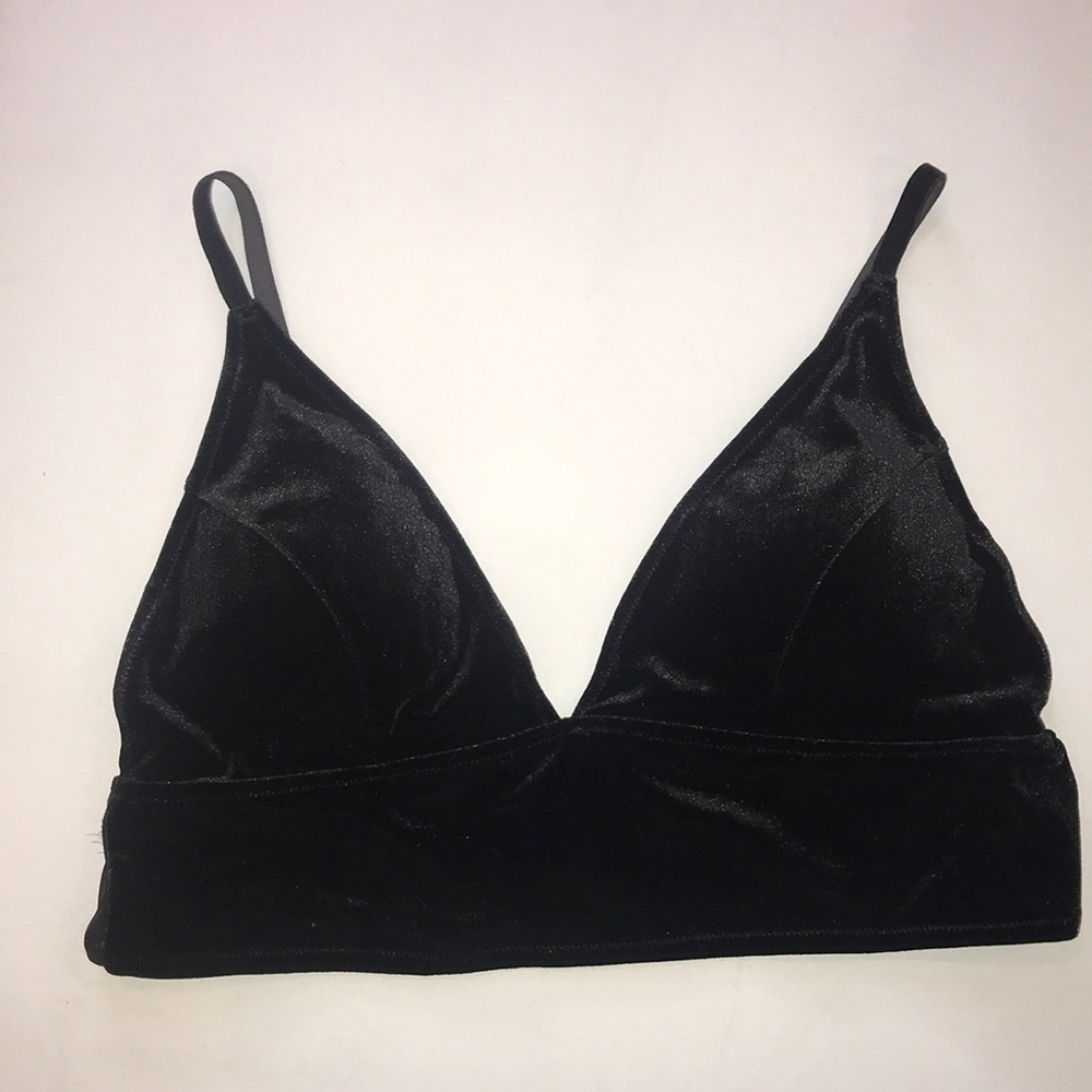 Velvet bralette